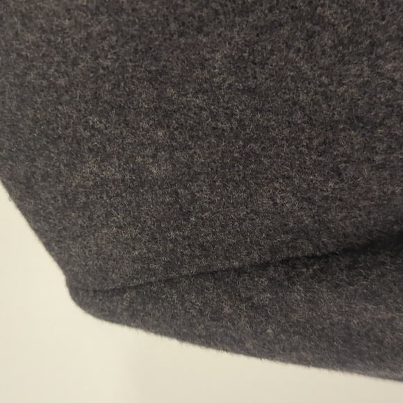 LL BEAN Blazer Wool Cashmere‎ in Charcoal Gray 🩶 size 10 - Picture 8 of 11